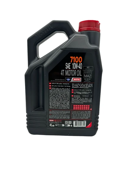 Yeni Motul 7100 10W 40 4T 4 Litre Motor Yağı - Resim 2