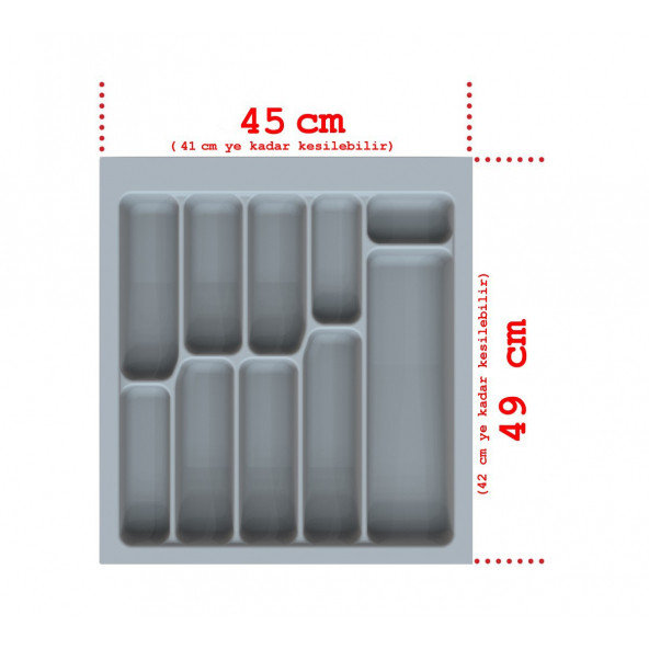 NETAKS ÇEKMECE İÇİ KAŞIKLIK 45X49 YENİ MODEL ÜRÜN ÜCRETSİZ KARGO - 7