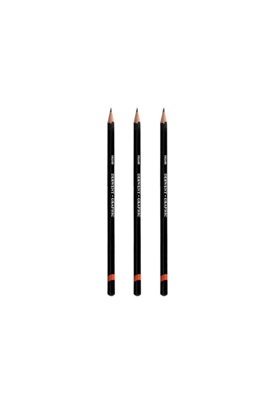 Derwent Graphic Pencil Dereceli Kalem Öğrenci Eskiz Seti No: 4b-4h-hb