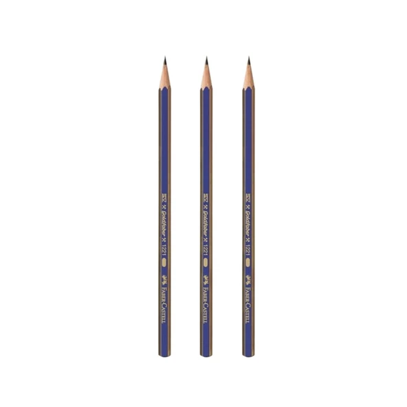 Faber-Castell Yayınları Goldfaber 1221 Dereceli Kalem Eskiz Çizim Seti No: 4b-4h-hb