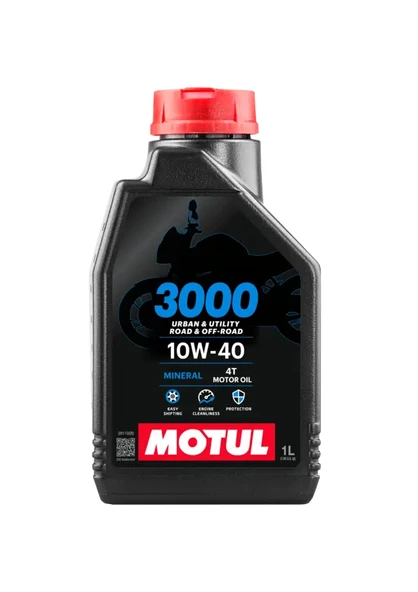 Motul 3000 Motor Yağı 10w 40 1 Litre - 1