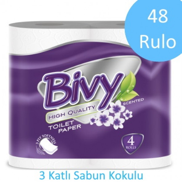 Bivy 48'li Tuvalet Kağıdı (SabunKokulu)