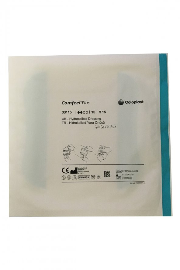 Hidrokolloid Yara Örtüsü  Ambalajlarda Plus 15 cm  5 Adet - 2