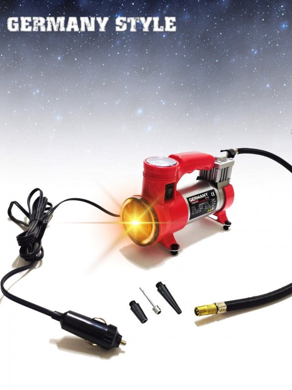 4 Parça Araç Bakım Seti Lastik Şişirme Hava Üfleme Mikrofiber Bez Cam Silecek Seti - 3