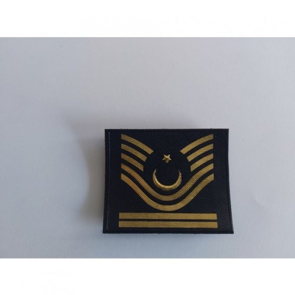 Jandarma Asayiş Astsubay Kıdemli Baş Çavuş Plastik Yelek Rütbesi Akıncı Askeri Malzeme