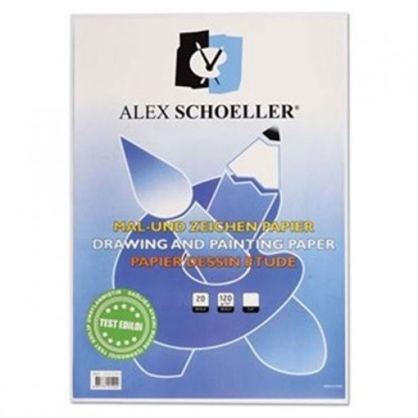 Alex Schoeller Resim Kağıdı 35x50 cm. 120 gr. 20 Adet