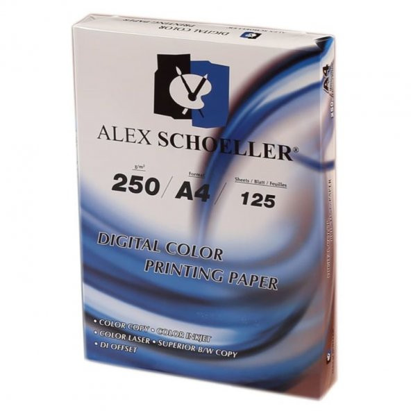 Alex Schoeller Gramajlı Fotokopi Kağıdı 250 gr. A4 125li Paket