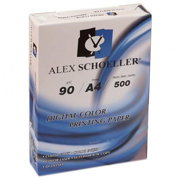 Alex Schoeller Gramajlı Fotokopi Kağıdı 90 gr. A4 500lü Paket