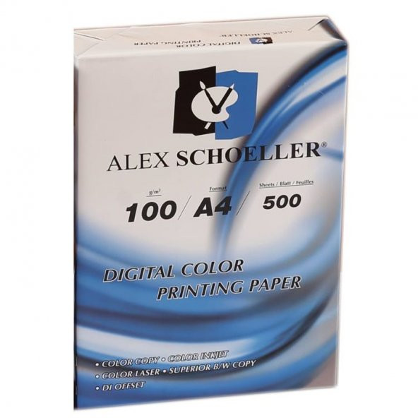 Alex Schoeller Gramajlı Fotokopi Kağıdı 100 gr. A4 500lü Paket