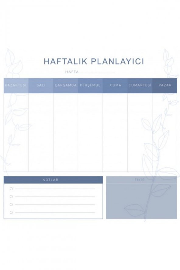 Haftalık Planlayıcı - Not, Kağıt, Fotoğraf Tutucu Özellikli Akıllı Kağıt, Sihirli İnovatif Pano - 2