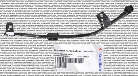 Bajaj Pulsar 160 NS Dekoratif Kapak Bağlantı Sacı Sol - 1