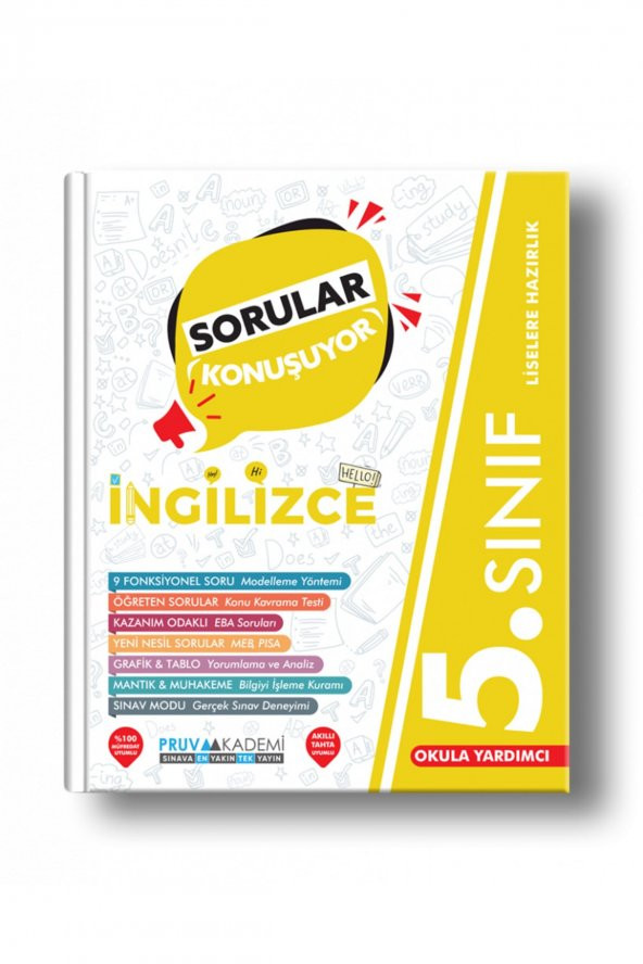 5. Sınıf Sorular Konuşuyor Ingilizce