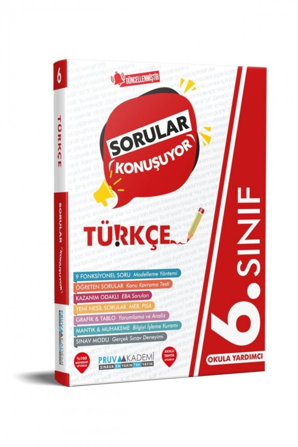 6. Sınıf Türkçe Sorular Konuşuyor