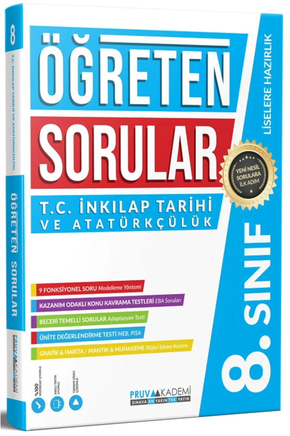 Pruva 8. Sınıf Öğreten Sorular Inkılap Tarihi