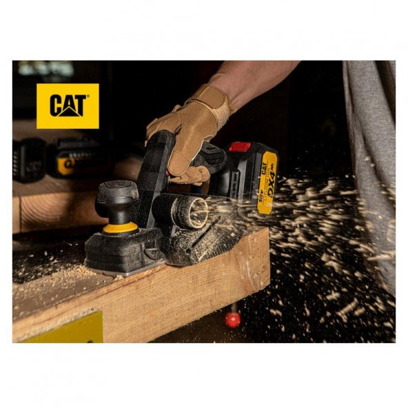 CAT DX81B 18Volt 82mm Çift Bıçaklı Kömürsüz Profesyonel Planya (Akü Dahil Değildir) - 9