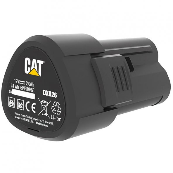 CAT DXB26 12Volt 2.0Ah. Li-ion Yedek Akü - 5