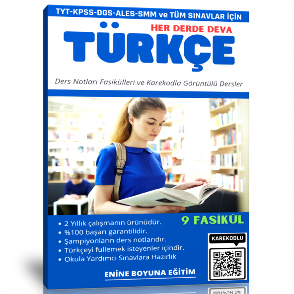 Her Derde Deva TÜRKÇE (9 Fasikül Konu Anlatımı) ürün görseli 1