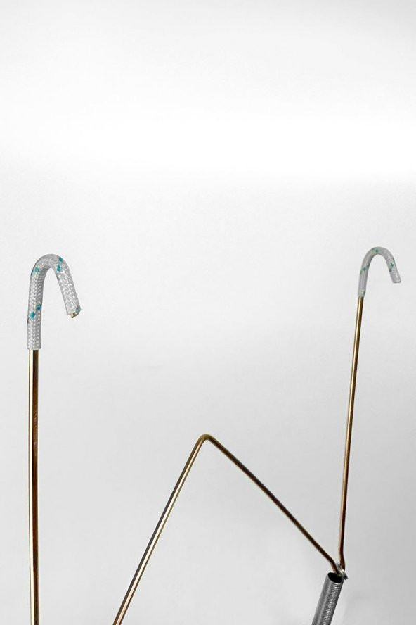 Tabak Askı Aparatı 5li Set - 15 cm - Resim 6