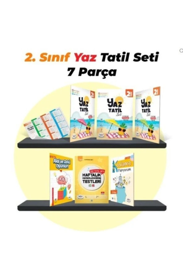 Öğretmen Evde 2. Sınıf Yaz Tatil Kitabı Seti (2022- 2023)