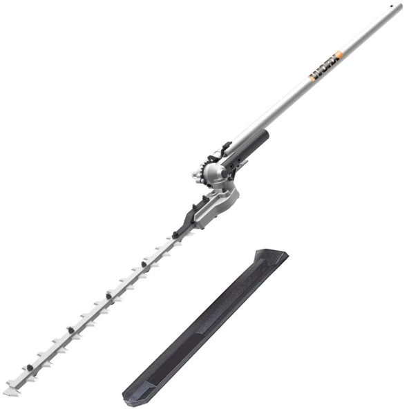 WORX WA0220 WG186E.1 ile Uyumlu 43CM Teleskobik Uzatmalı Açı Ayarlı Çit Budama Başlığı - 6