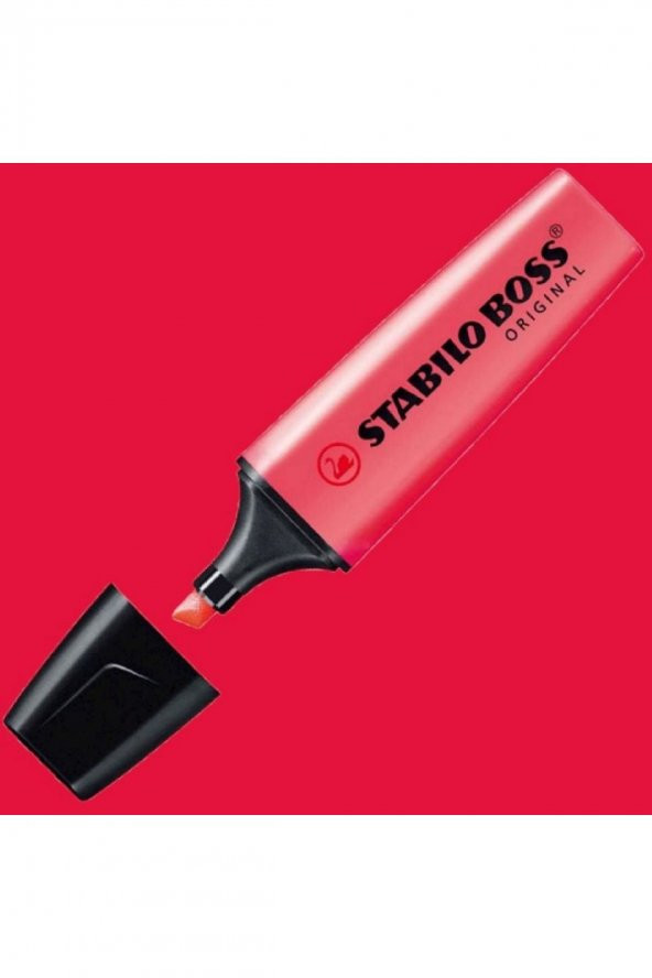 Stabilo Boss Original Fosforlu Kalem Kırmızı