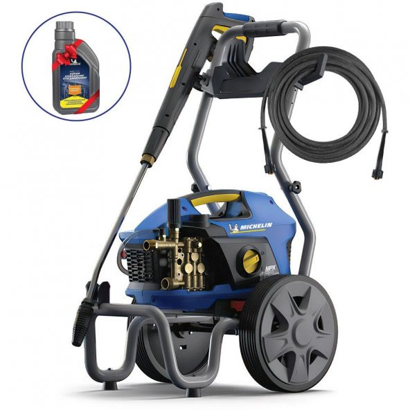 Michelin MPX160CK 2900Watt 160Bar İndüksiyon Motor Yağ Soğutmalı Profesyonel Basınçlı Yıkama - Resim 6