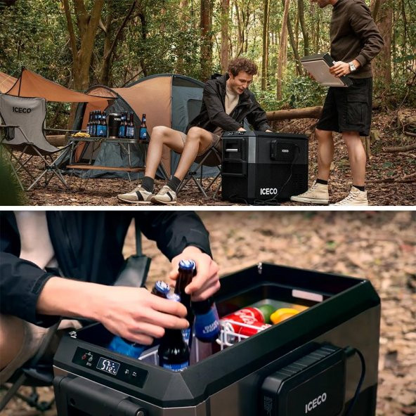 ICECO JP40PRO 12/24Volt 37 Litre Tekerlekli Outdoor Kompresörlü Oto Buzdolabı/Dondurucu - 5