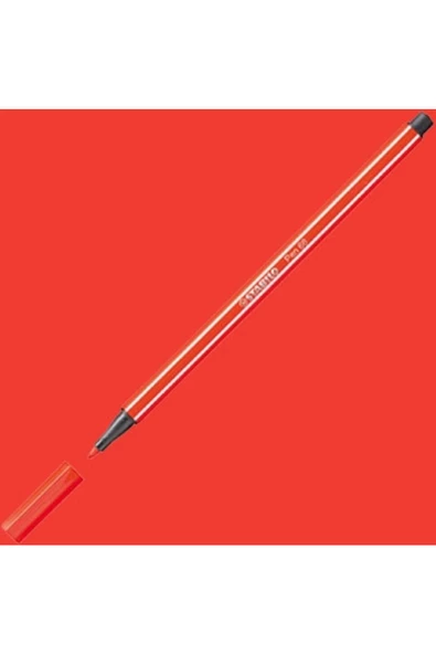 Stabilo Pen 68 Keçe Uçlu Boya Kalemi Açık Kırmızı