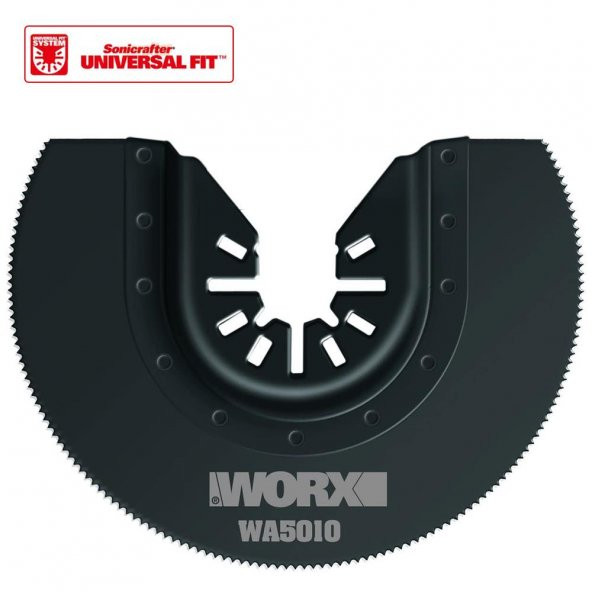 WORX WA5010 Çok Amaçlı Raspalama Makinası İçin 80mm 180˚ Metal, Ahşap, Fiberglas, PVC Universal Kesme Bıçağ - 5