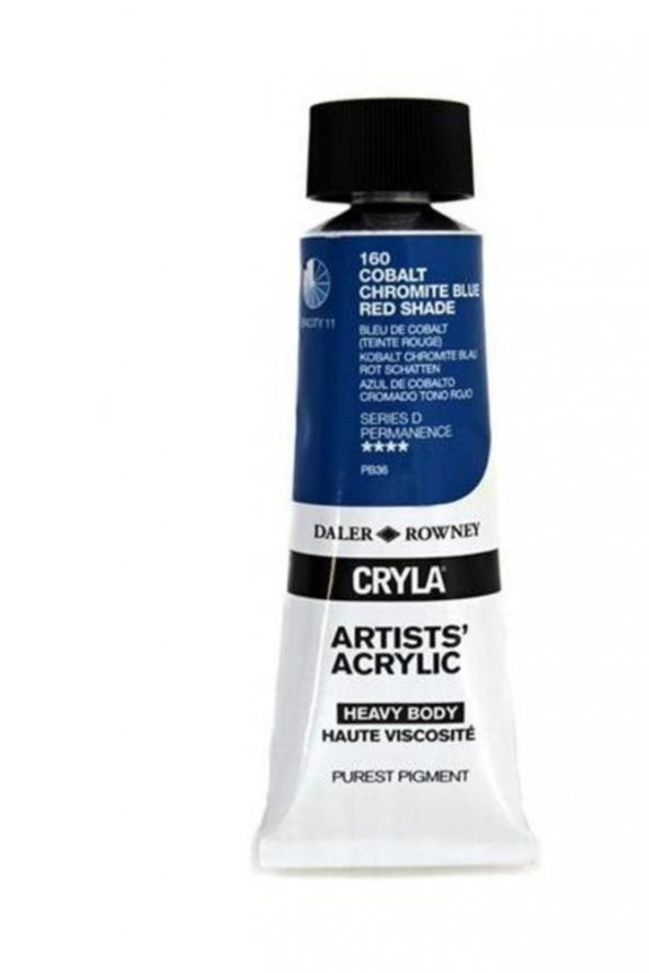 Daler Rowney DR Cryla Artist Akrilik Boya 75ml 160 Cobalt C Blue Red Seri D