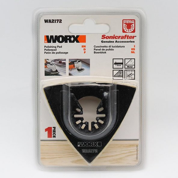 WORX WA2172 Çok Amaçlı Raspalama Makinası İçin 75x75mm Universal Parlatma Keçesi - 8