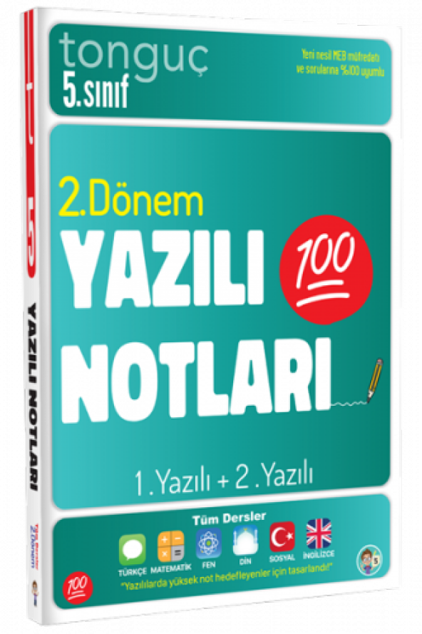 TONGUÇ 5.SINIF 2.DÖNEM YAZILI NOTLARI