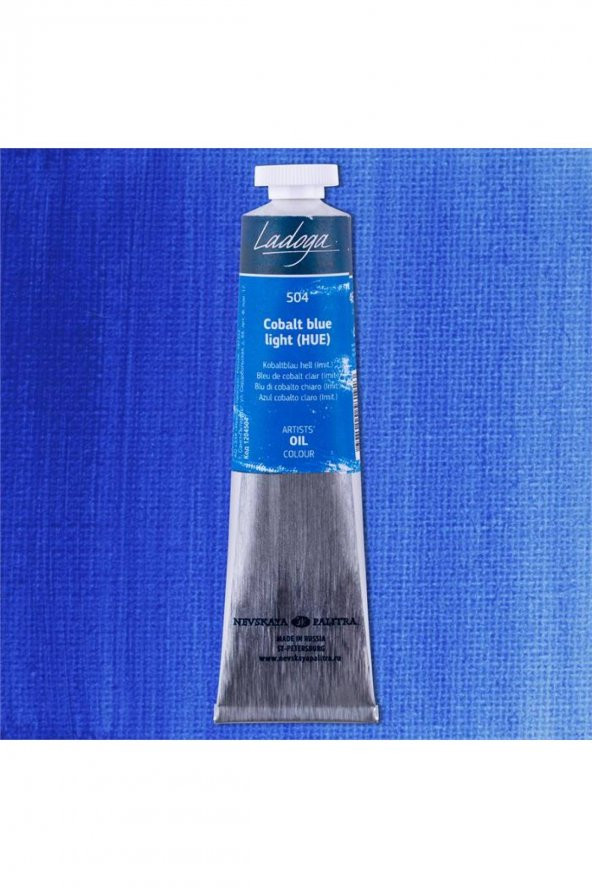 ST. PETERSBURG LADOGA Yağlı Boya 46ML COBALT BLUE LIGHT HUE 504
