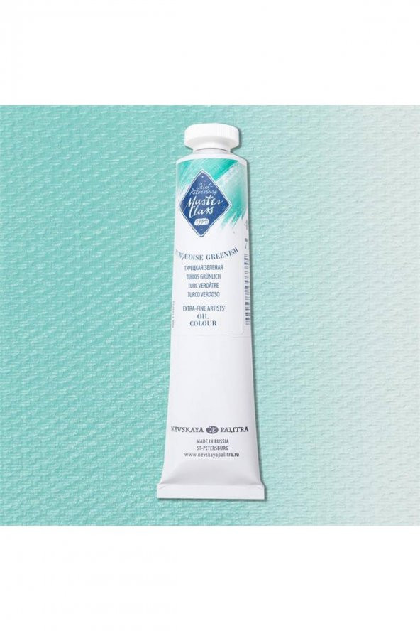 ST. PETERSBURG MASTER CLASS YAĞLI BOYA 46ML S1 TURQUOISE GREENISH