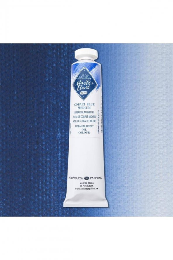 ST. PETERSBURG MASTER CLASS YAĞLI BOYA 46ML S4 COBALT BLUE MEDIUM - 1