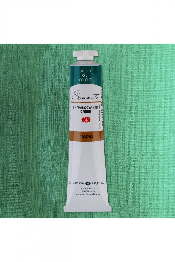 ST. PETERSBURG SONNET STUDİO YAĞLI BOYA 46 ML S1 PHTHALO GREEN 703