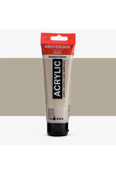Talens Amsterdam Akrilik Boya 120ml Warm Grey 718