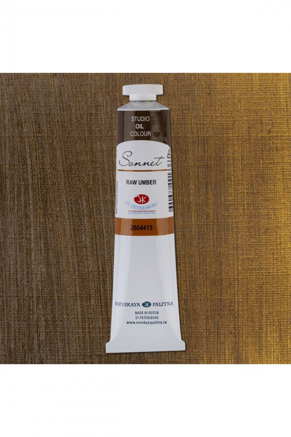 ST. PETERSBURG SONNET STUDİO YAĞLI BOYA 46 ML S1 RAW UMBER 415
