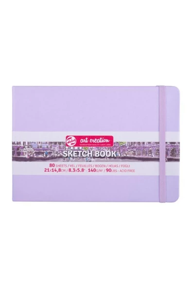 Talens Art Creation Sketch Books Eskiz Defteri 140gr. 21 X 15 Eflatun