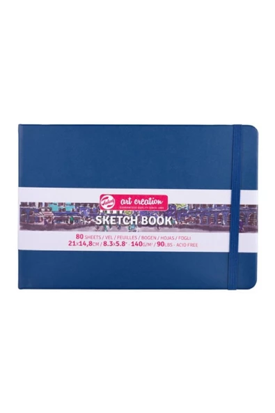 Talens Art Creation Sketch Books Eskiz Defteri 140gr. 21 X 15 Lacivert