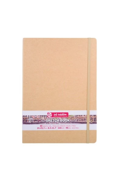 Talens Art Creation Sketch Books Eskiz Defteri 140gr. 21 X 30 Kraft