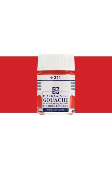 Talens Guaj 16ml Vermilion 311