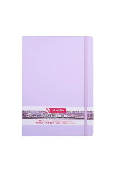 Talens Art Creation Sketch Books Eskiz Defteri 140gr. 21 X 30 Eflatun