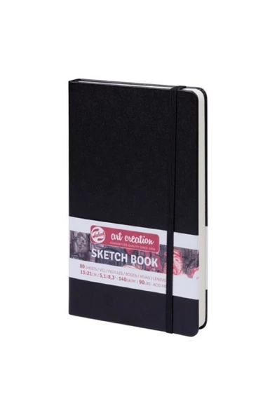 Talens Art Creation Sketch Books Eskiz Defteri 140gr. 13 X 21 Siyah - 1