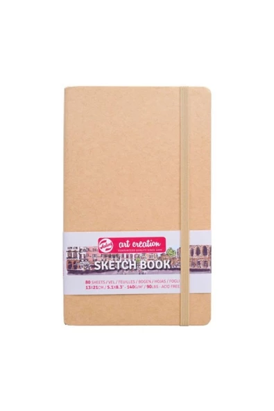 Talens Art Creation Sketch Books Eskiz Defteri 140gr. 13 X 21 Kraft