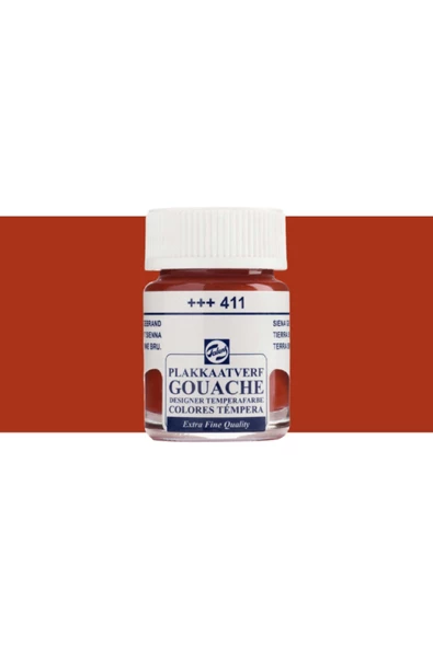 Talens Guaj 16ml Burnt Sienna 411