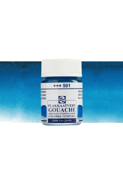 Talens Guaj 16ml Light Blue Cyan 501