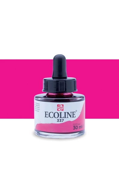 Talens Ecoline Sıvı Suluboya Mürekkep 30ml Magenta 337