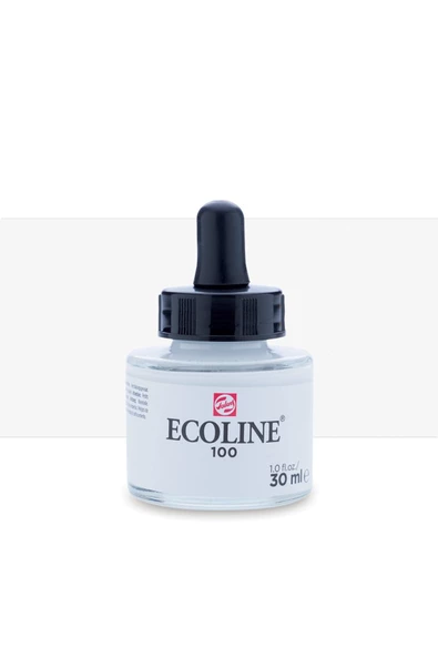Talens Ecoline Sıvı Suluboya Mürekkep 30ml White 100