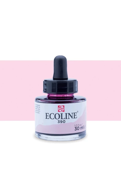 Talens Ecoline Sıvı Suluboya Mürekkep 30ml Pastel Rose 390